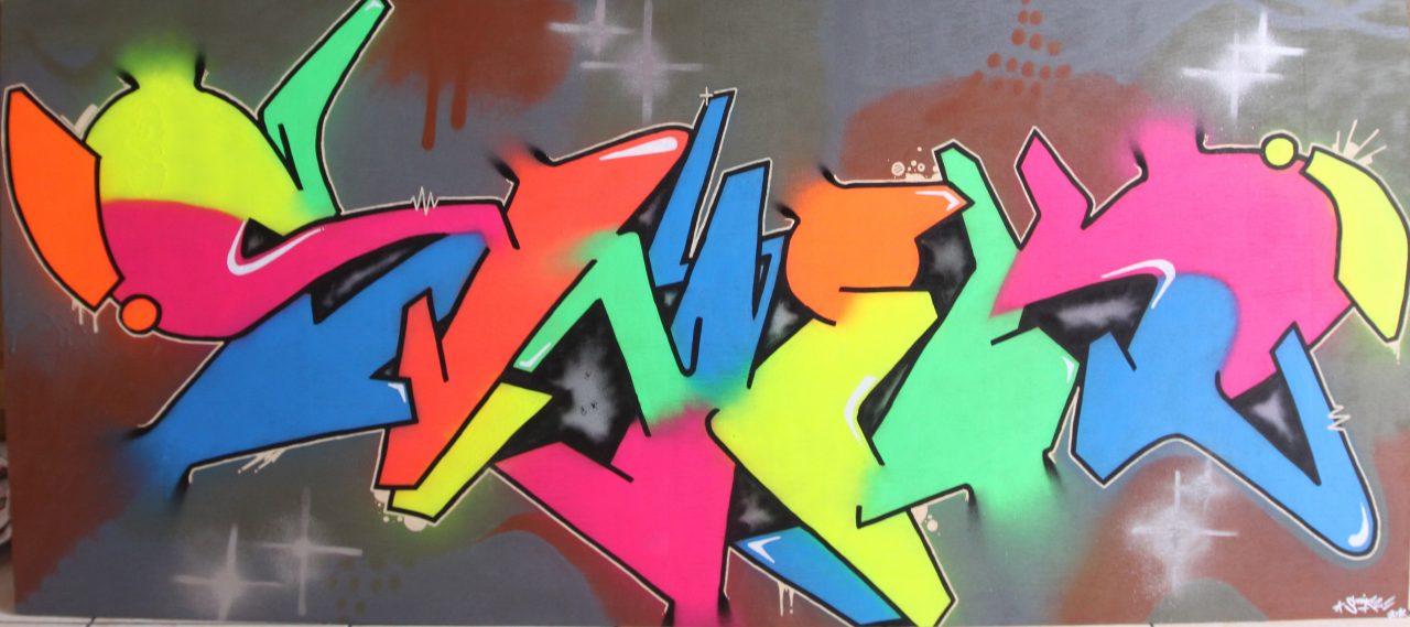 Graffiti fluo SnikTwo
